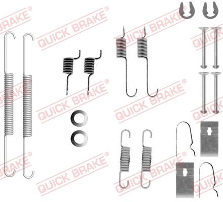 QUICK BRAKE Piederumu komplekts, Bremžu loki 105-0847